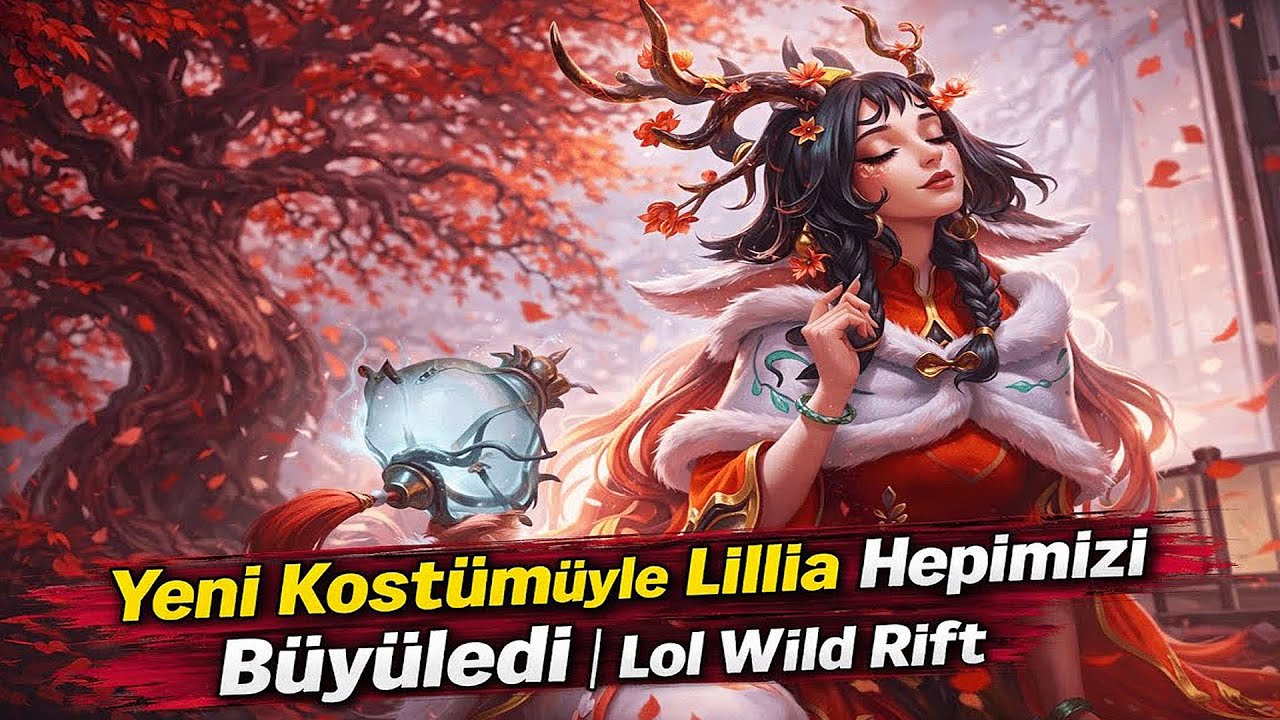 Yeni Kostümüyle Lillia Hepimizi Büyüledi | Lol Wild Rift 💪 💪