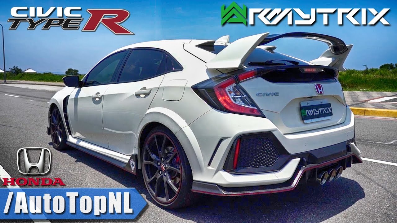 2018 Honda Civic Type R FK8 w/ ARMYTRIX Racing Exhaust – LOUD DYNO & REVVING SOUND!