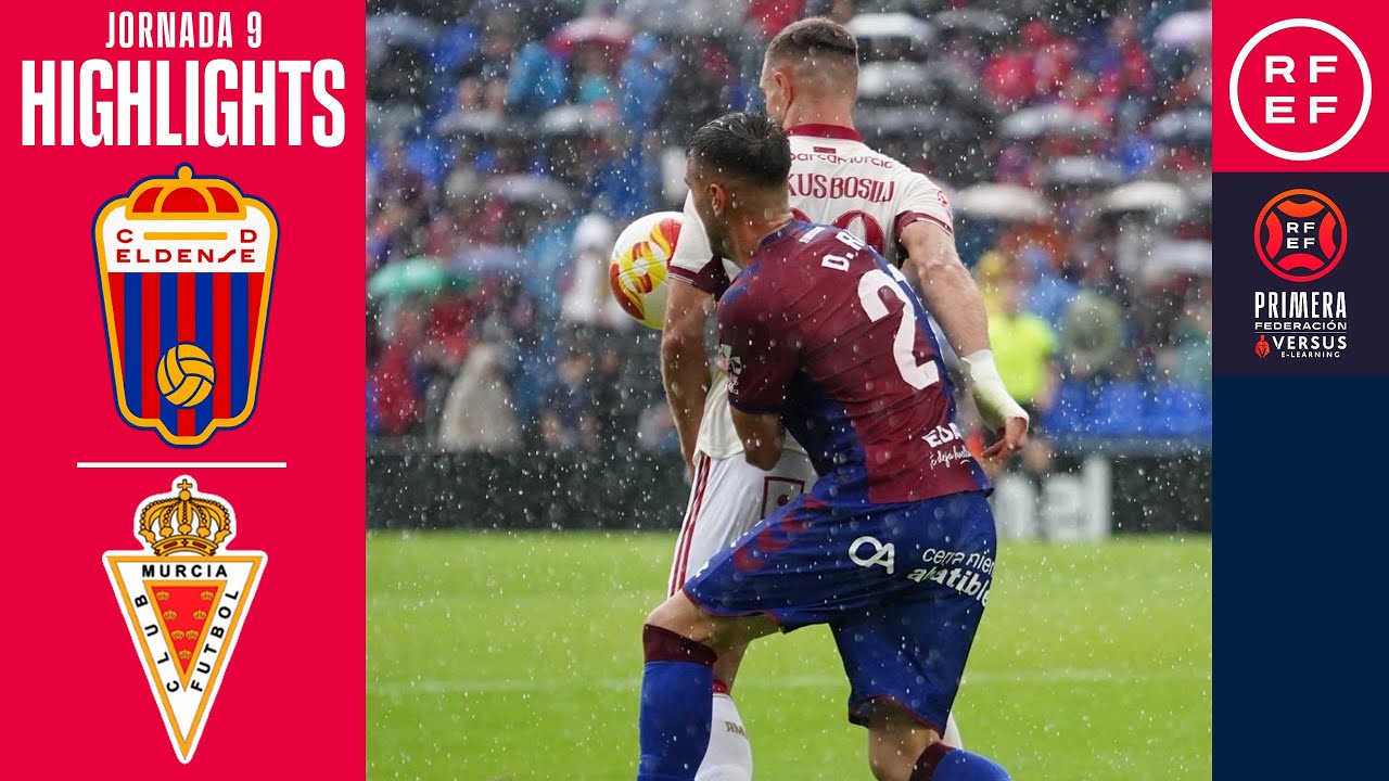 Resumen #PrimeraFederaci&oacute;n | CD Eldense 1-1 Real Murcia CF | Jornada 9 | Temporada 2025/2026