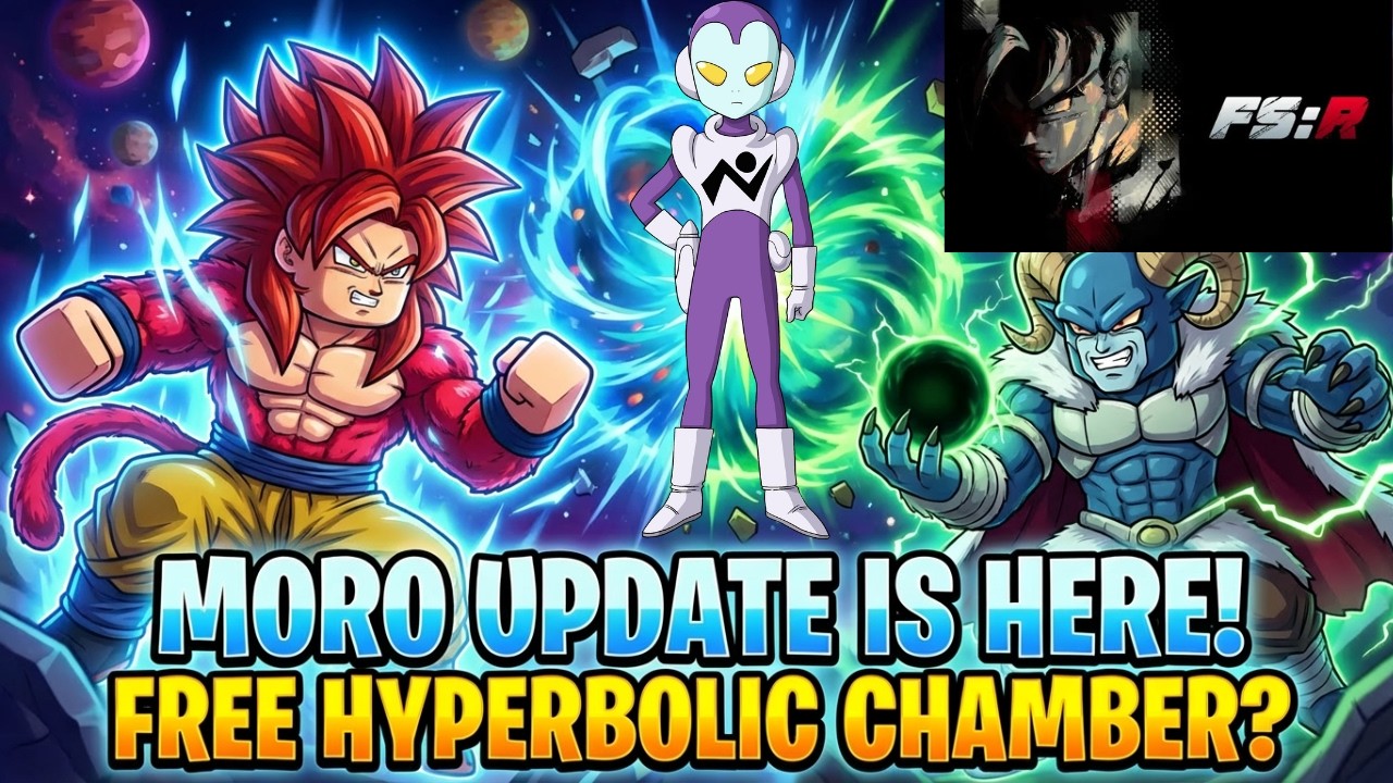 THE MORO UPDATE IS HERE!! Free Time Chambers, New Planets & Quests (DBZFS Remastered) (REUPLOAD!!!)