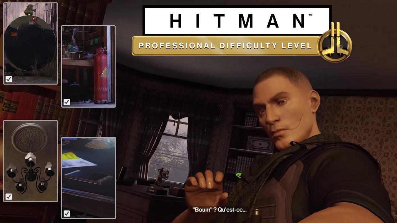Hitman : PROFESSIONNEL - Terre brûlée - Salut, ça boume ? - Illumination - Tuer le temps / Colorado
