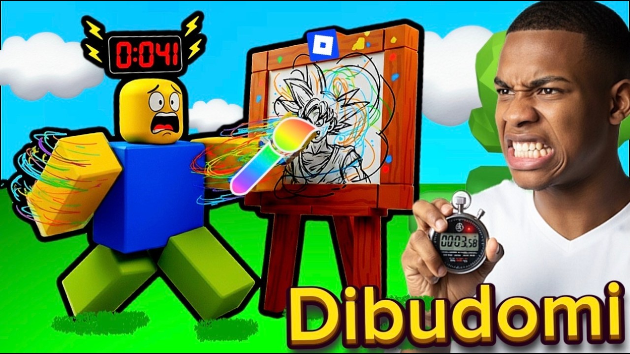 DIA 2 Buscando racha IMPOSIBLE de 5 WINS en ROBLOX😂🎨🏆SPEED DRAW