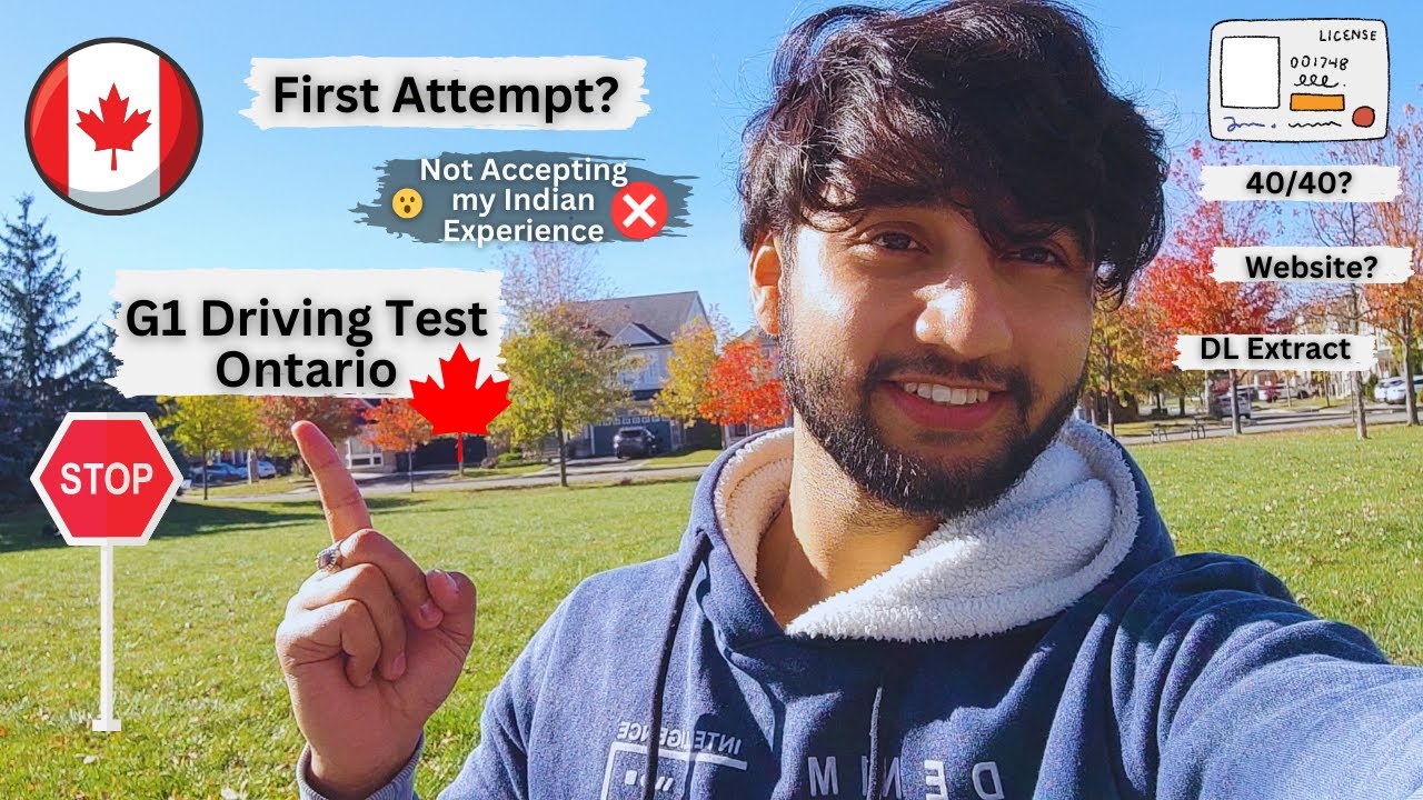 G1 Driving License Test Ontario🇨🇦| Complete Process, Price💲 with Tips and Study Material📚! Skip G2?🚘