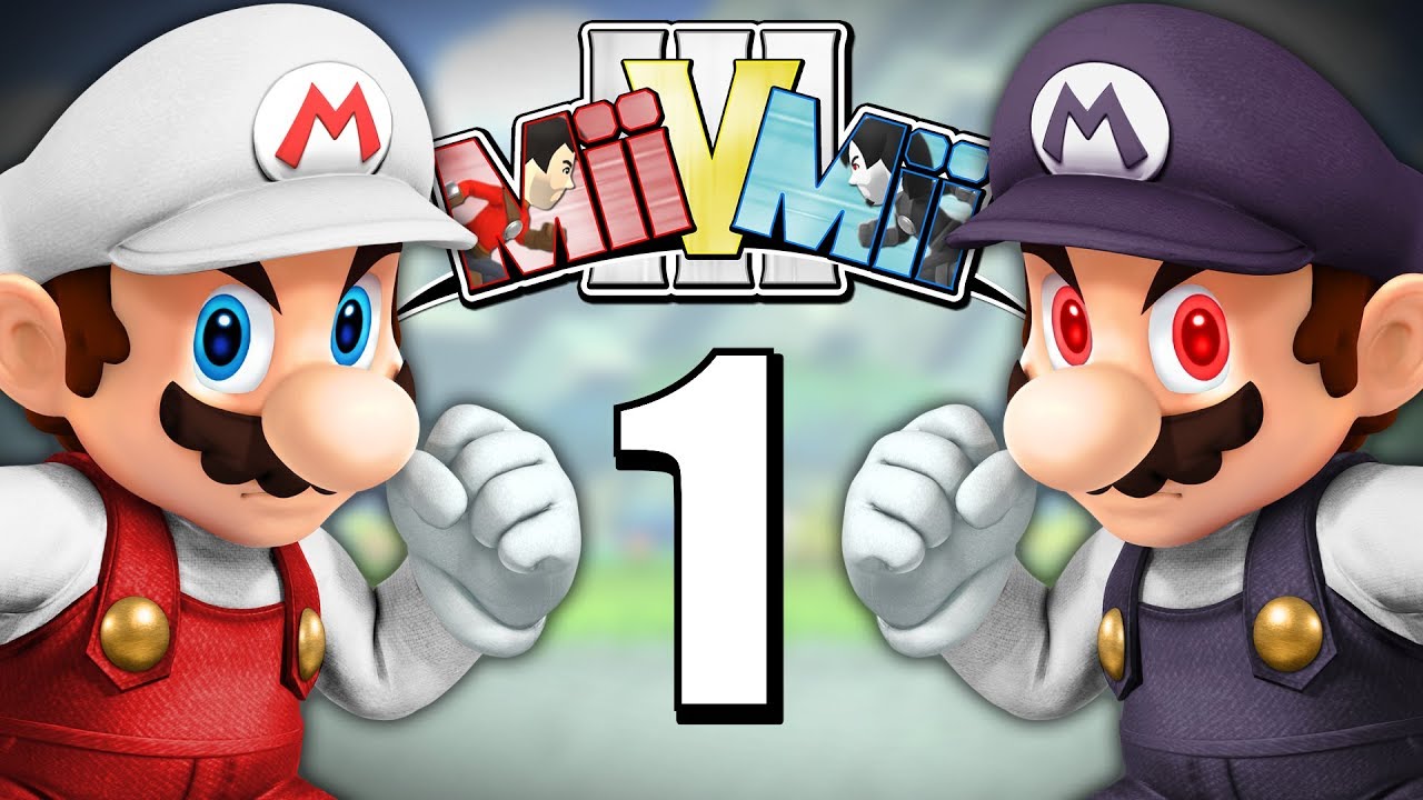 Mii V Mii 3 | Fight 1: Mario v Mario (Super Smash Bros. Fighting Series)