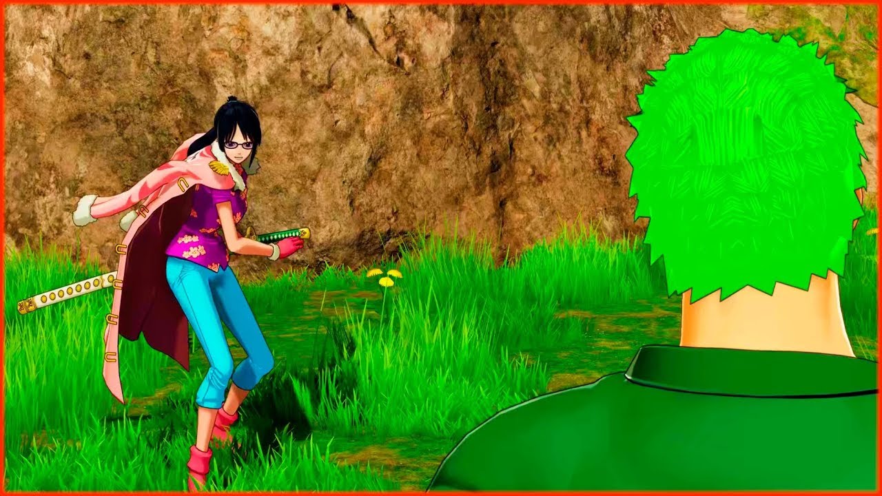 Zoro Gets Into Trouble | One Piece World Seeker Game | Tashigi