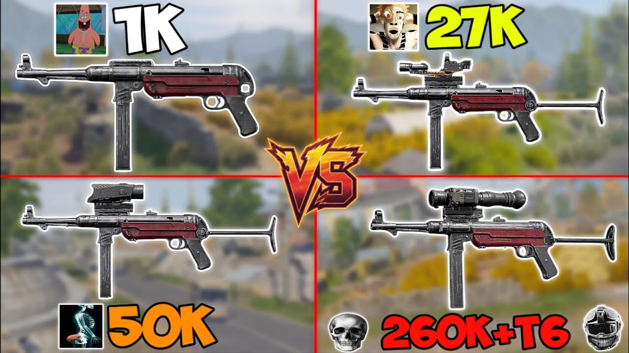 MP40 challenge from the Cheapest to the Most Expensive | Arena Breakout