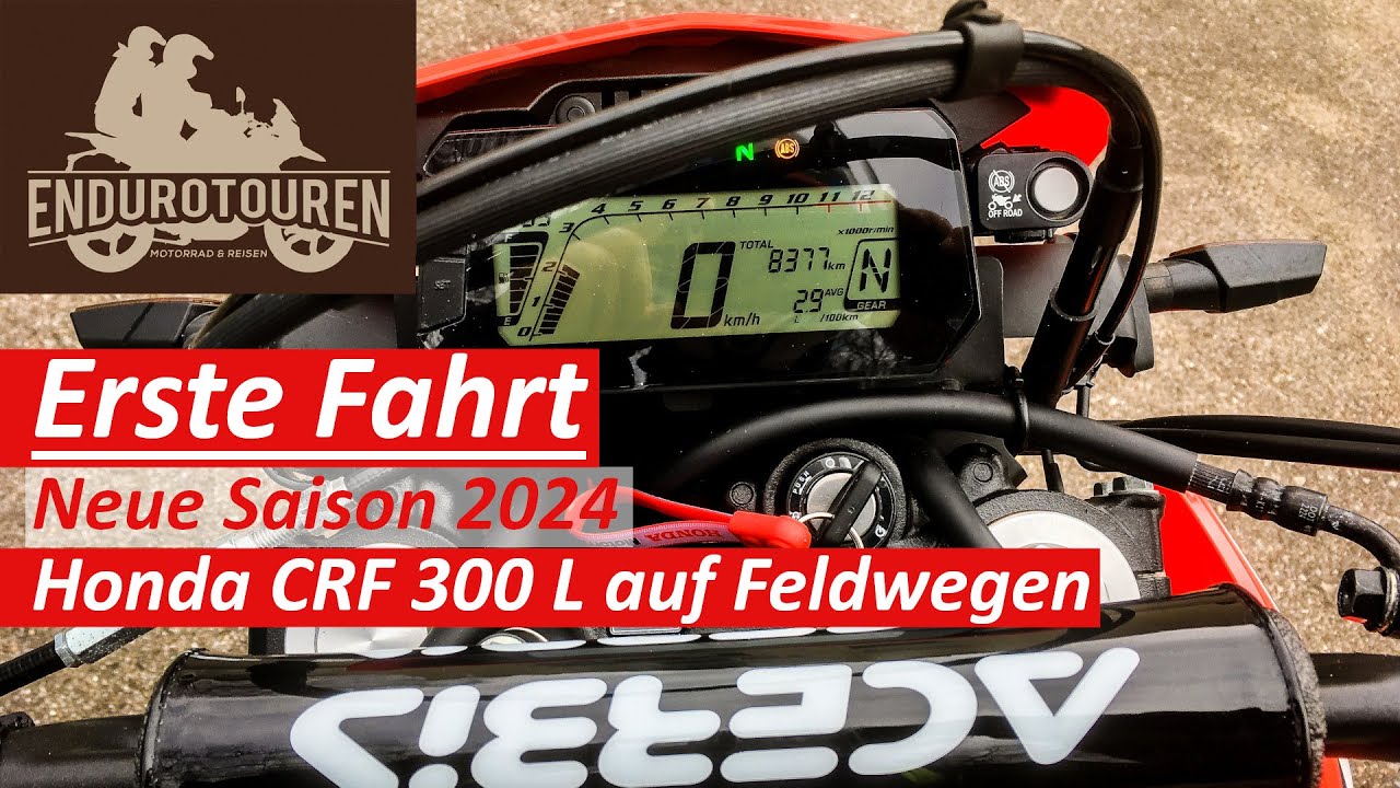Erste Fahrt | Neue Enduro gekauft | Honda CRF 300 L | fürs Endurowandern | runter vom Asphalt