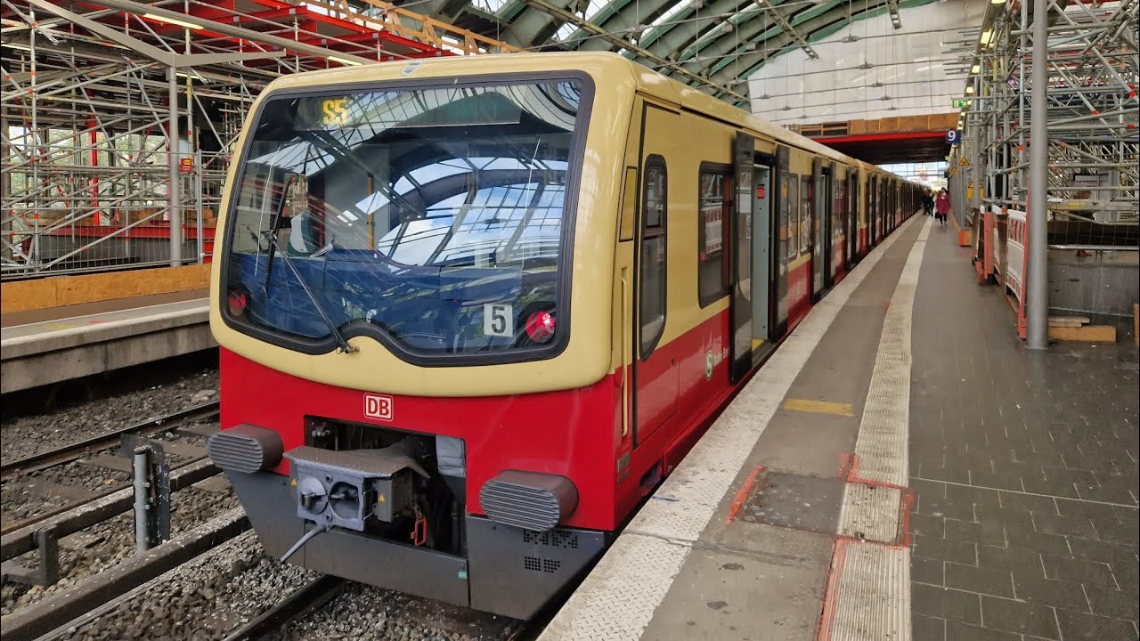 Mitfahrt in der S9 von Flughafen BER T1-2 bis Berlin Ostbahnhof in der BR 482 Mod 013-0