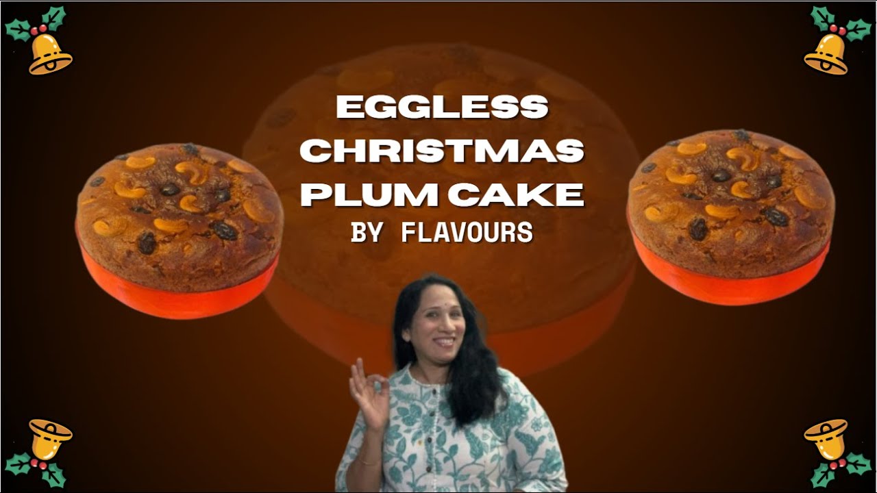 Eggless Plum Cake / Plum Cake Recipe in Hindi