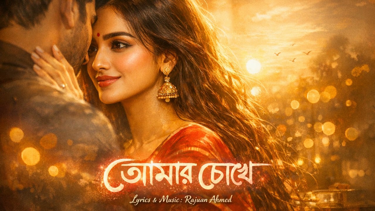 তোমার চোখে || Tomar Chokhe || GAAN || Lyrics and music composed by Rajuan Ahmed