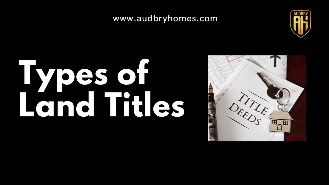 Types of Land Titles in Nigeria | Land Documentation Process