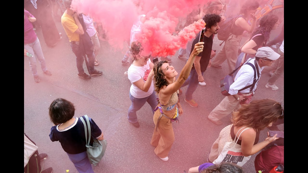 Firenze 18 Maggio 2024 corteo manifestazione operai ex GKN e contro la guerra