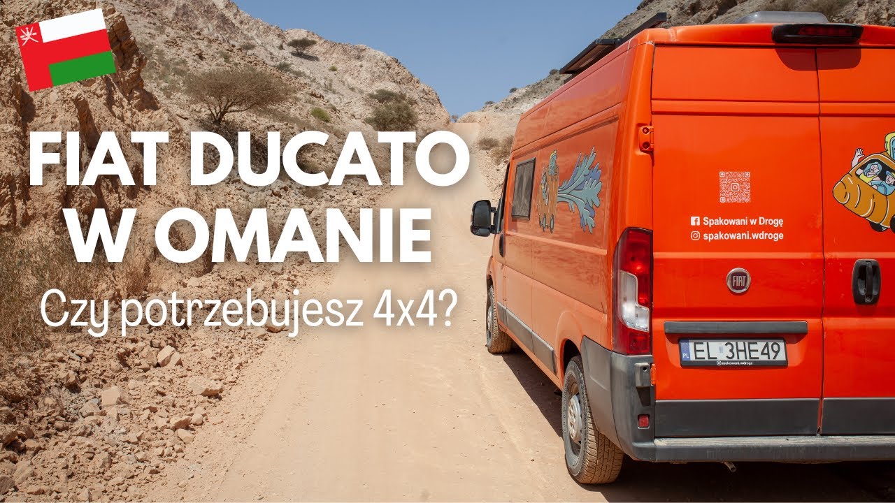 13. Jak Ducato radzi sobie na omańskich drogach? Łatwo nie jest.