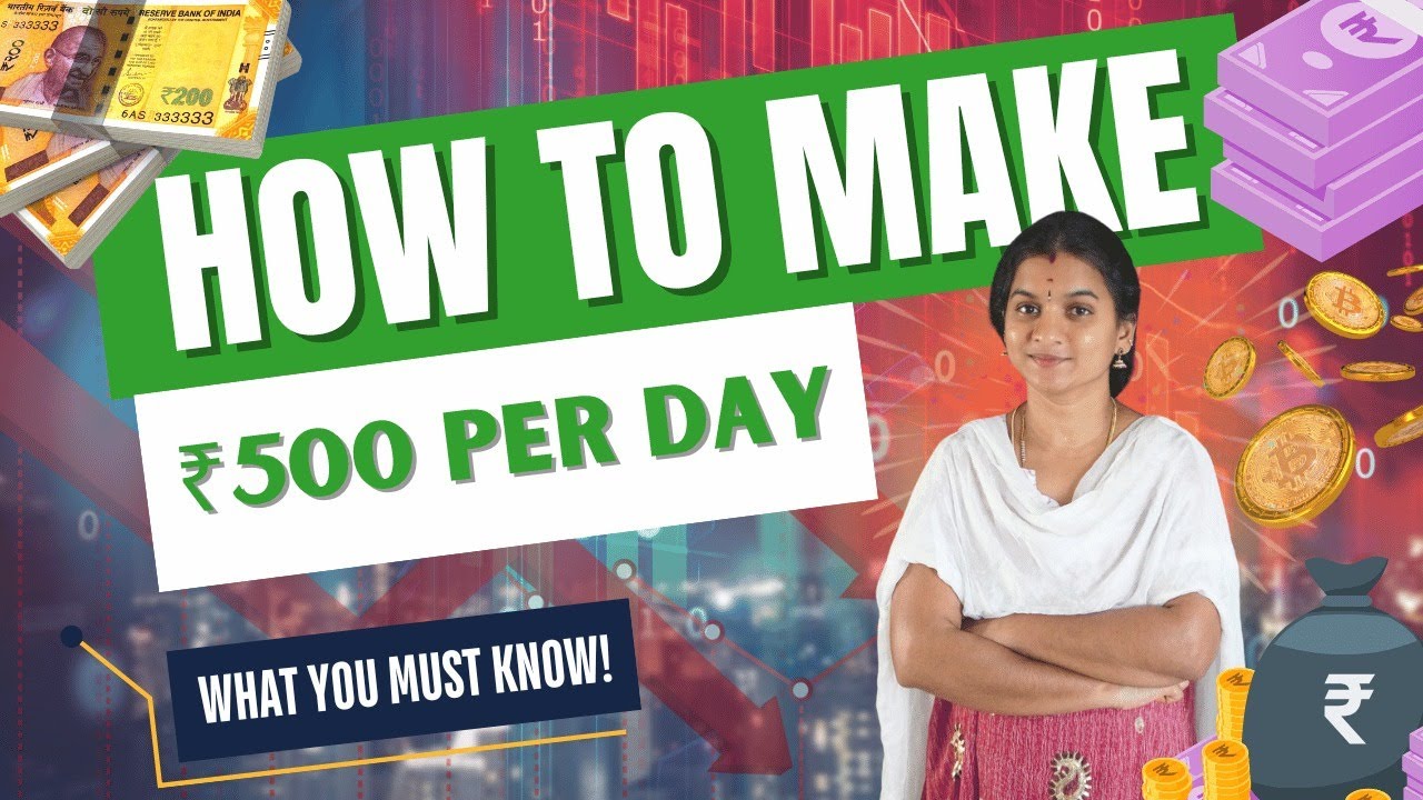 🔥 How to Earn ₹500 Per Day from Home 💰 | Work from Home Jobs 2025 | No Investment Needed!