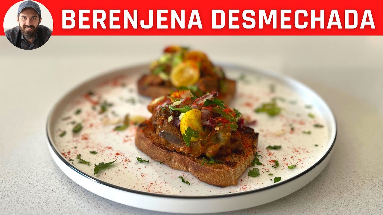 BERENJENAS DESMECHADAS por Pablo Martín Chef