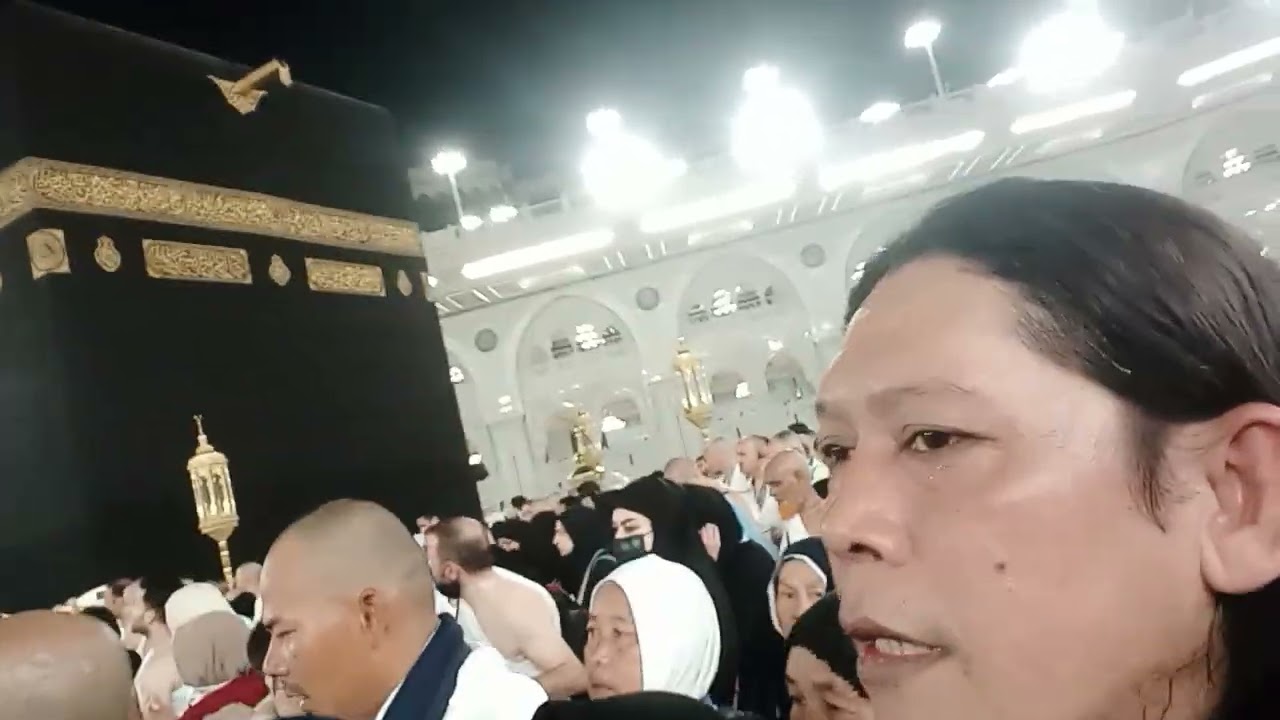 Tawaf wadha untuk perpisahan sebelum meninggalkan Ka'bah baitullah & Tanah Suci Mekkah Al-Mukarramah