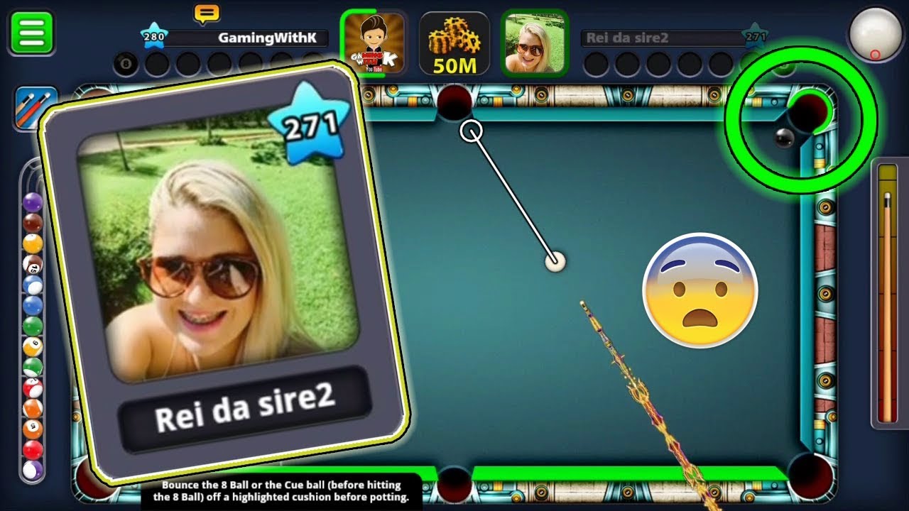 This Girl Fainted after Watching My Shot + How to deal with a Rude Boy - 8 Ball Pool - Miniclip