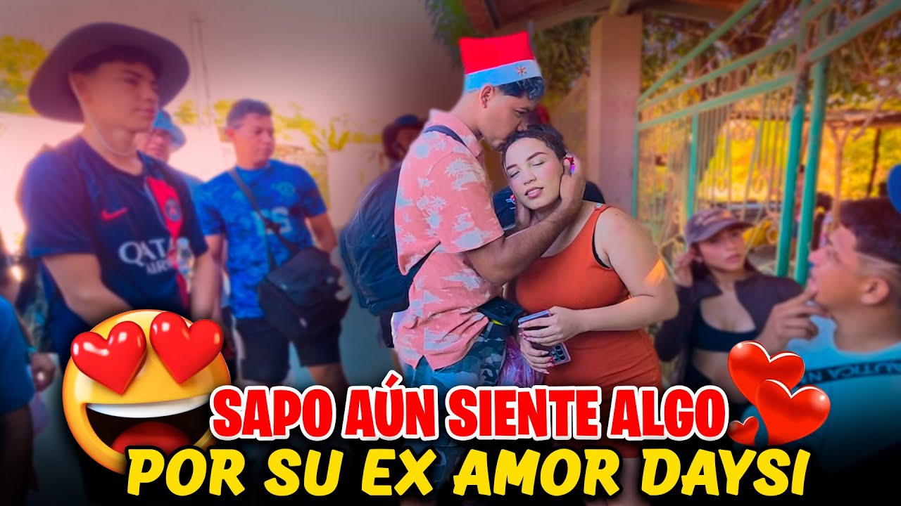 Sapo esta dispuesto de pelear con quien sea por el amor de Daysi
