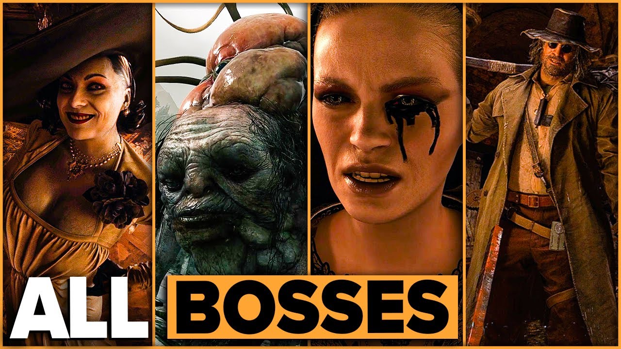 Resident Evil: Village - All Bosses (No Damage, VoS Difficulty, New Game)
