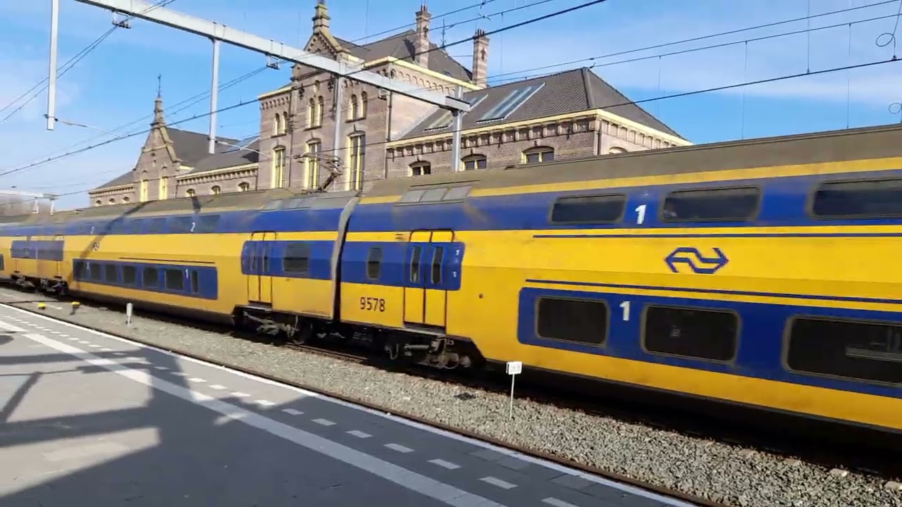 Treinen in Geldermalsen.  Zondag 15 februari 2026