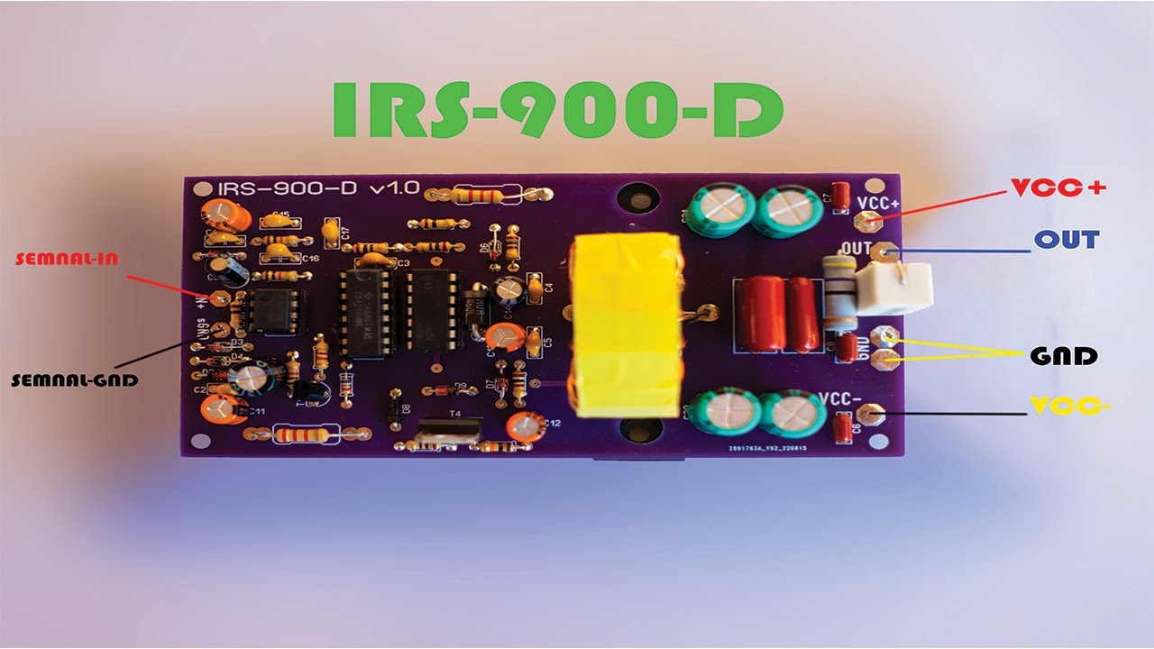 irs-900-D Amplificator audio Clasa D 1/3