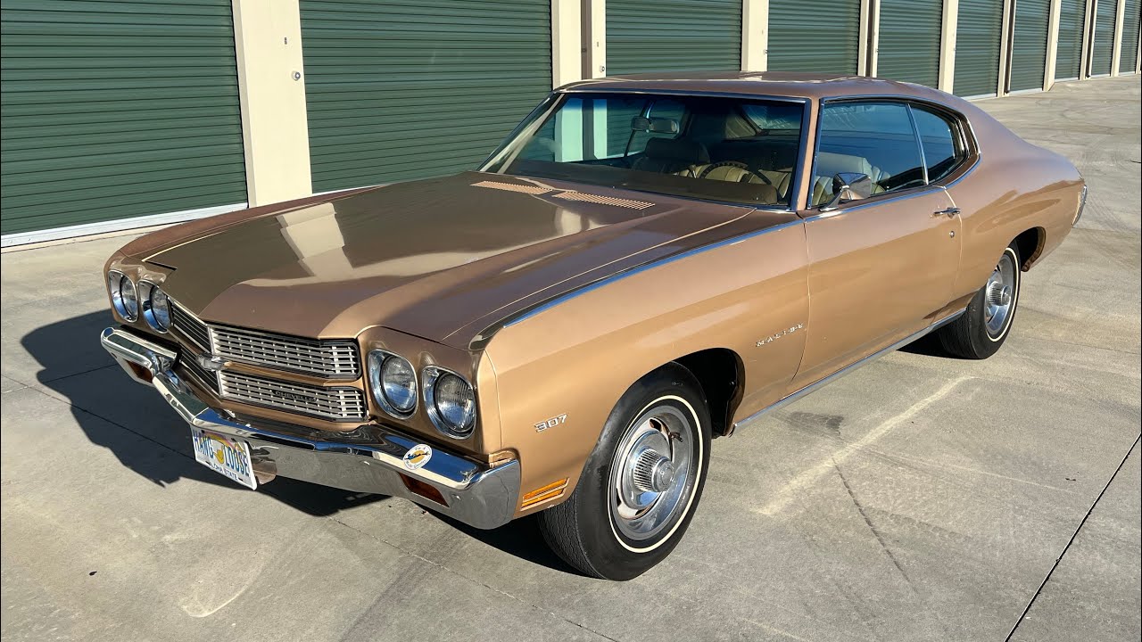 1970 Chevrolet Chevelle Malibu 55k Original Miles!