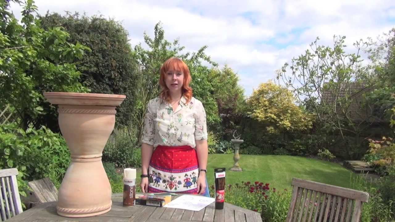 Green Crafts - How to make a Bird Bath