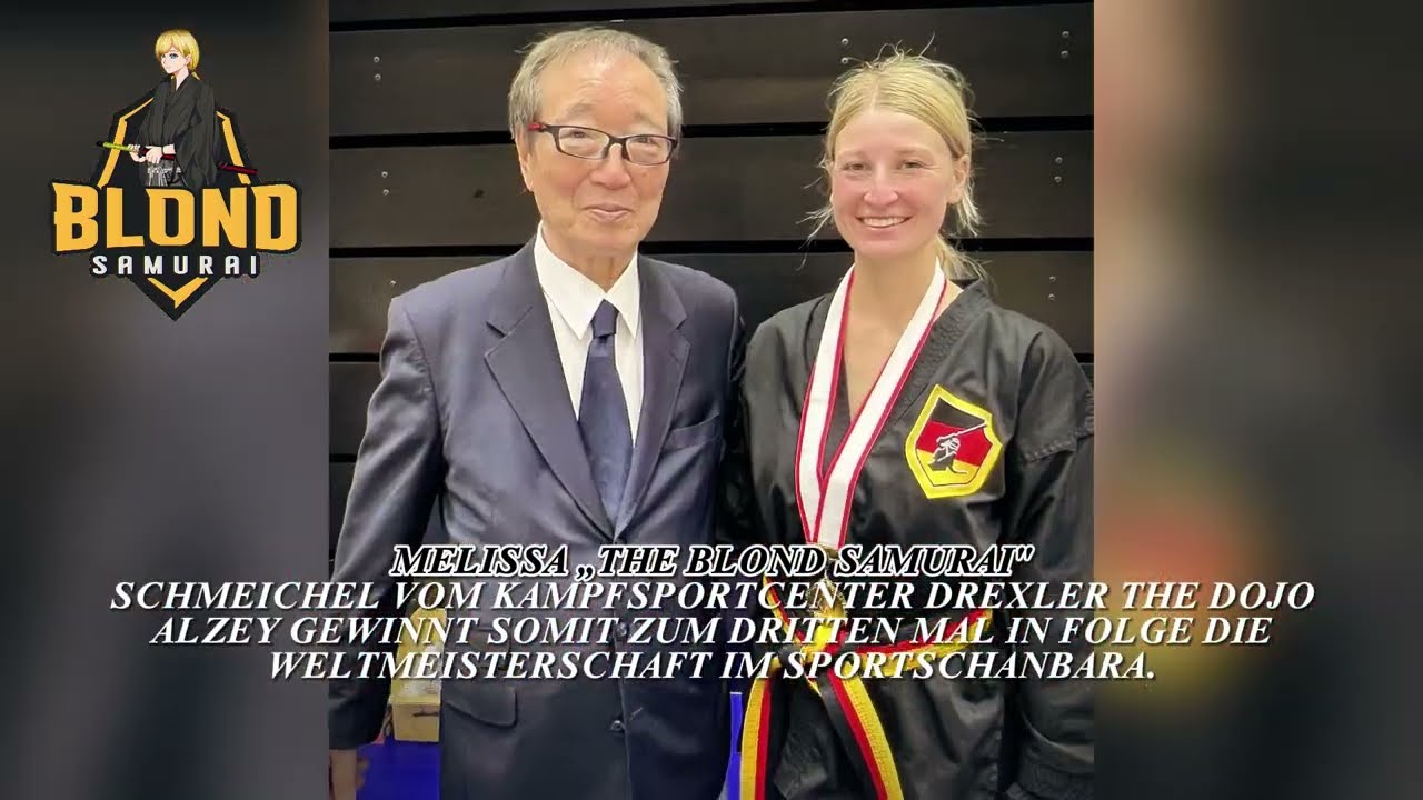 The Blond Samurai, Melissa Schmeichel wins her 3rd Worldchampion Title in Japan