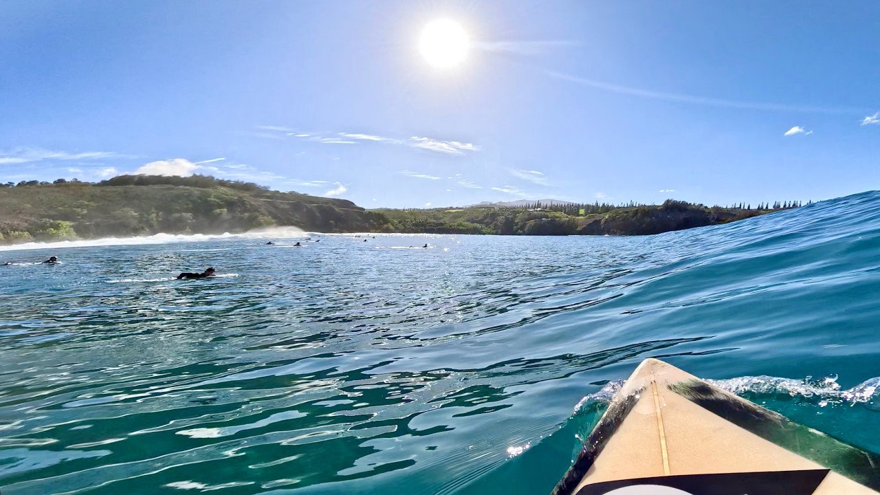 Raw POV Sheet Glass Honolua Bay