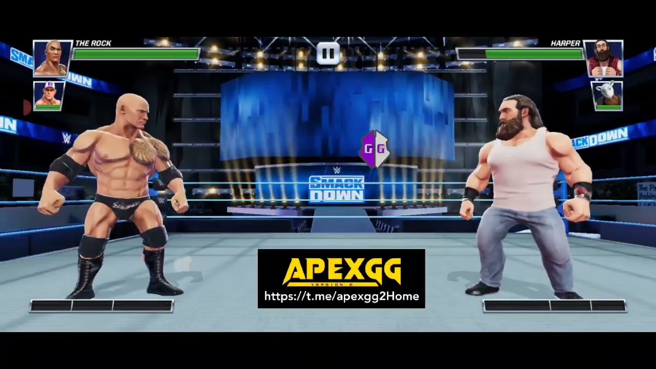 Hack WWE Mayhem GameGuardian - GG lua script