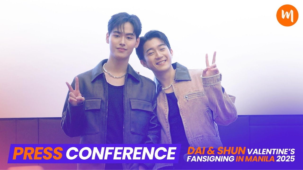 [PRESS CONFERENCE] 20250215 DAI & SHUN IN MANILA