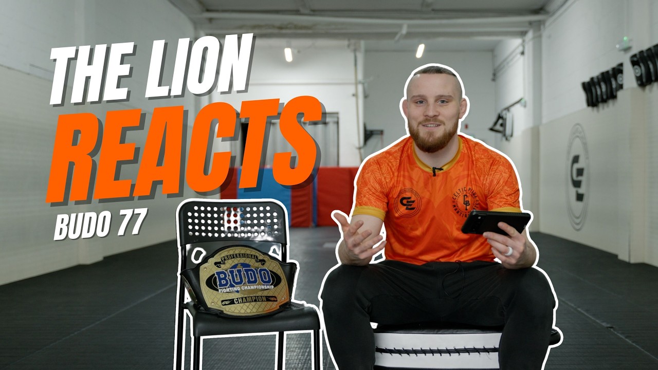 ROUND 2 STOPPAGE! 🥊🔥 REACTING TO MY BUDO 77 TITLE FIGHT 👑🏆
