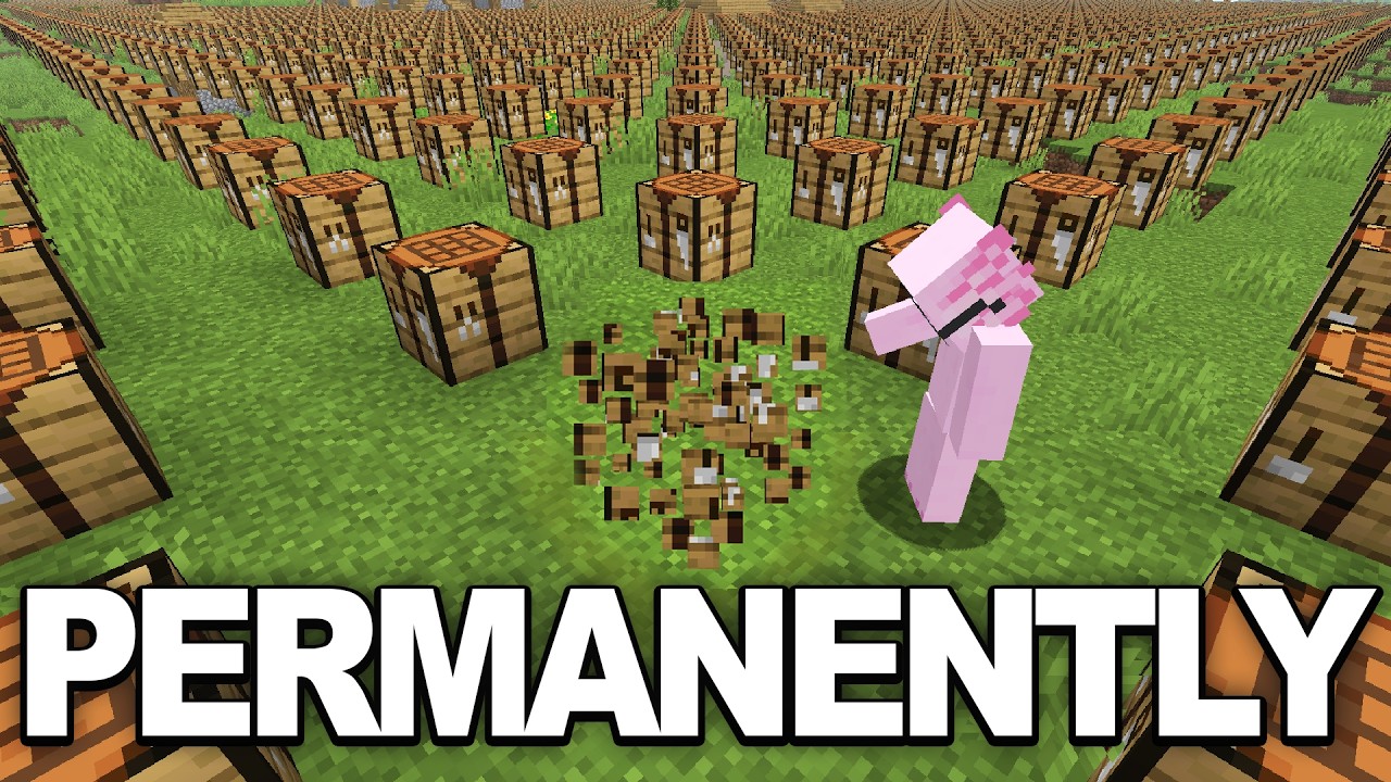 Minecraft, But Placing A Block Places It EVERYWHERE