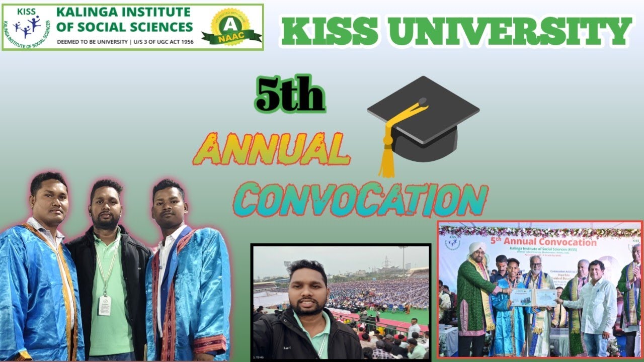 KISS UNIVERSITY 5TH ANNUAL CONVOCATION - 2025//BBSR//  #kiss #kiit #university #Vlogvideos #degree