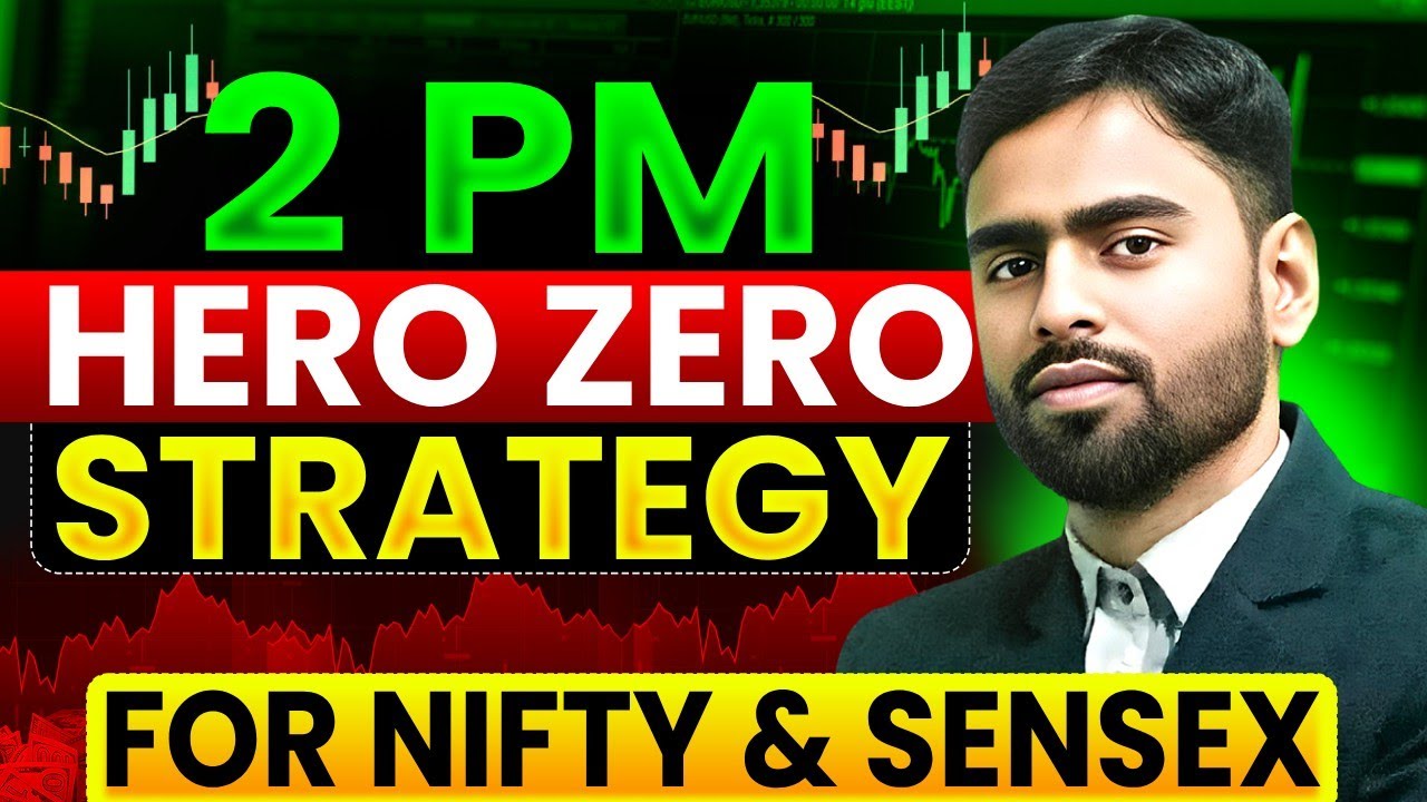 2PM Hero Zero Trade | Hero Zero Strategy | Hero Zero Expiry Trading Strategy | Nifty Sensex Analysis