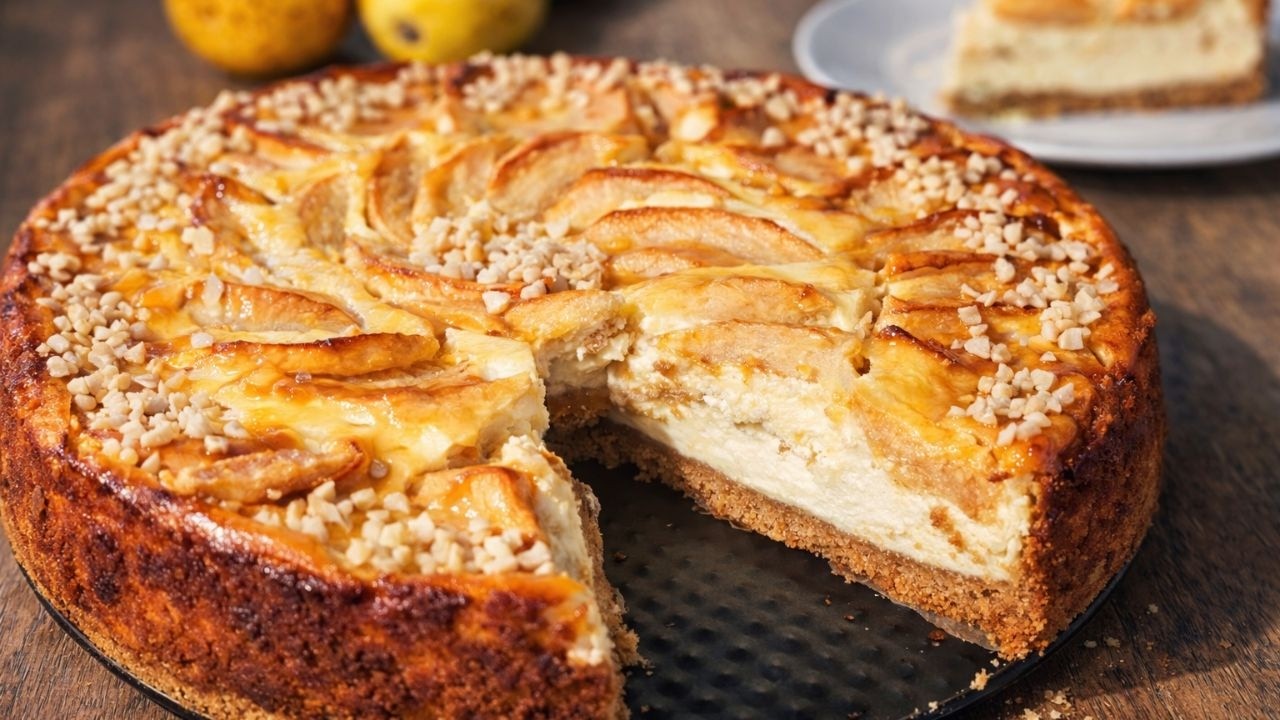 Tout le Monde Me Demande Cette Recette de Cheesecake aux Pommes !