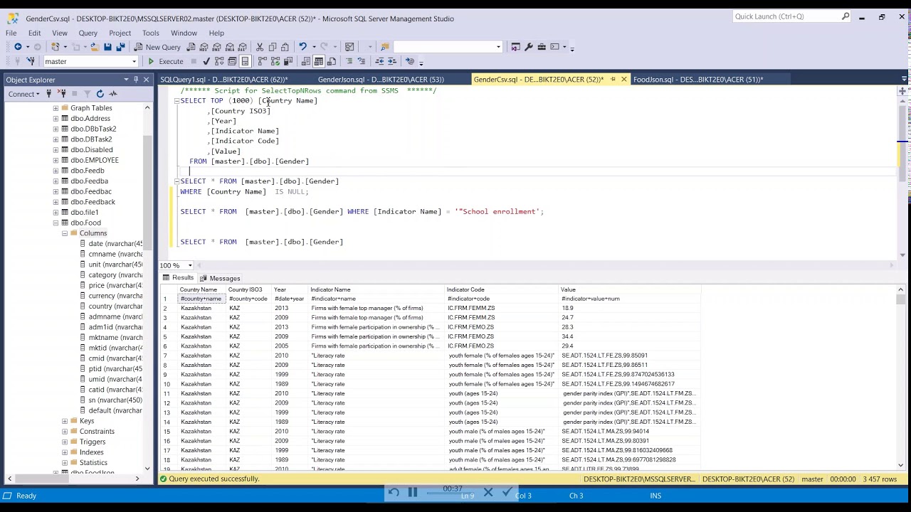 Import JSON