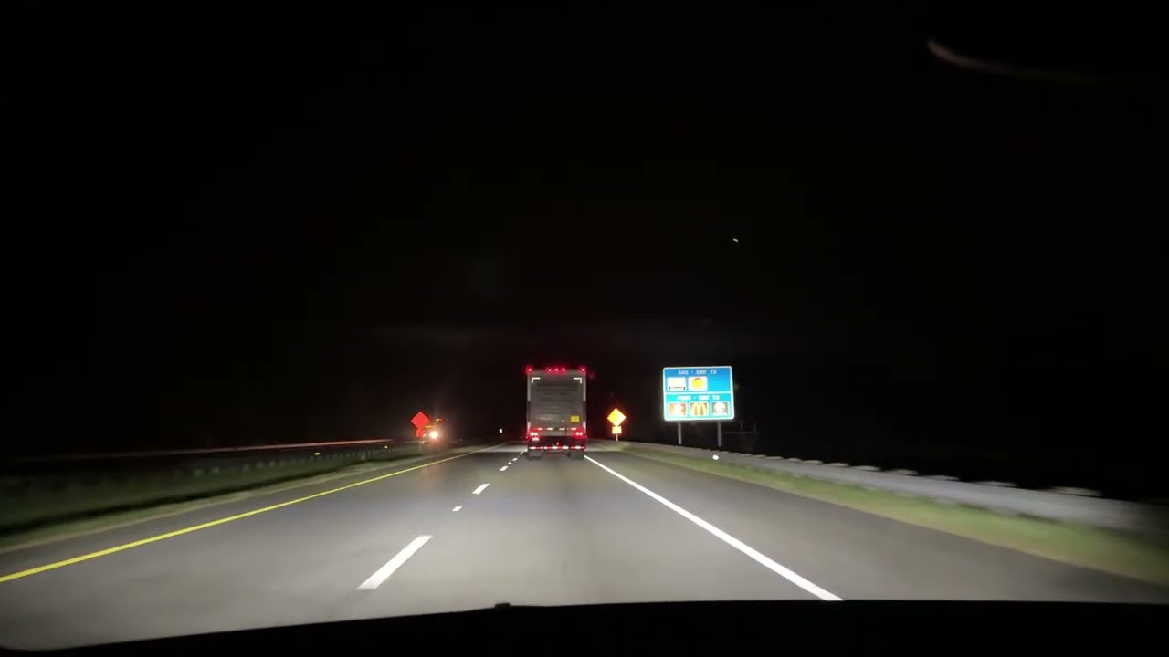 Tesla Matrix Headlights Demo