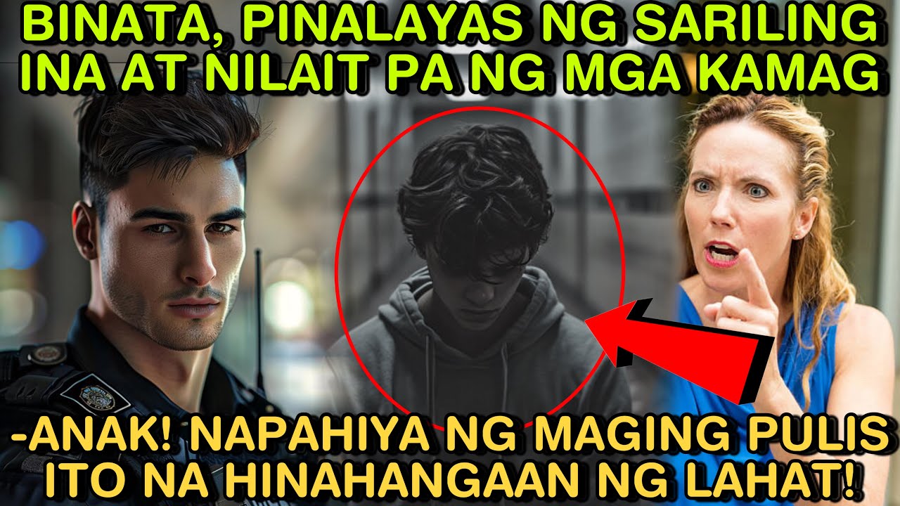 BINATA, PINALAYAS NG SARILING INA AT NILAIT PA NG MGA KAMAG-ANAK! NAPAHIYA NG MAGING PULIS ITO NA