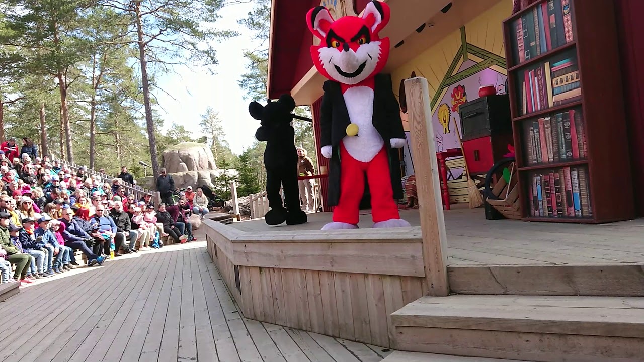 Bamse och den hemliga kistan. Live på Kolmården 2019.