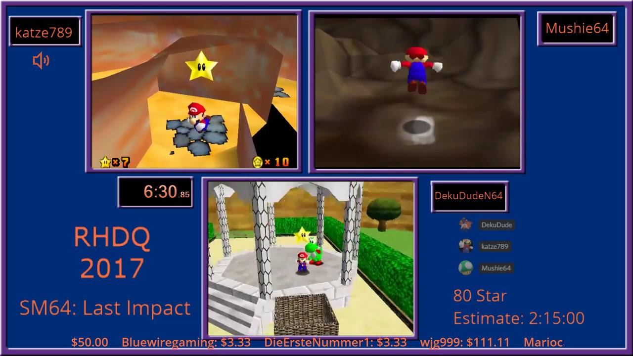 SM64 Last Impact - 80 Star Race By Katze789, Mushie64, DekuDudeN64