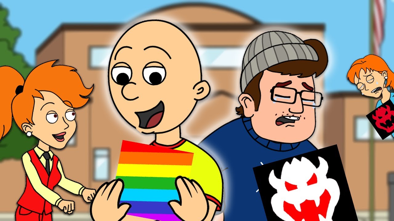 ULTIMATE Behavior Chart Day/Caillou Gets The RAINBOW Card