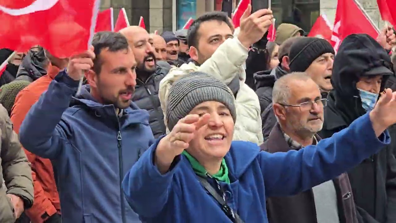 Tokat imamoglu na destek yürüyüşü
