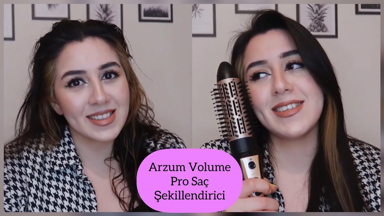 MEŞHUR SAÇ ŞEKİLLENDİRİCİ FÖN TARAĞINI DENEDİM | Beraber İnceleyelim