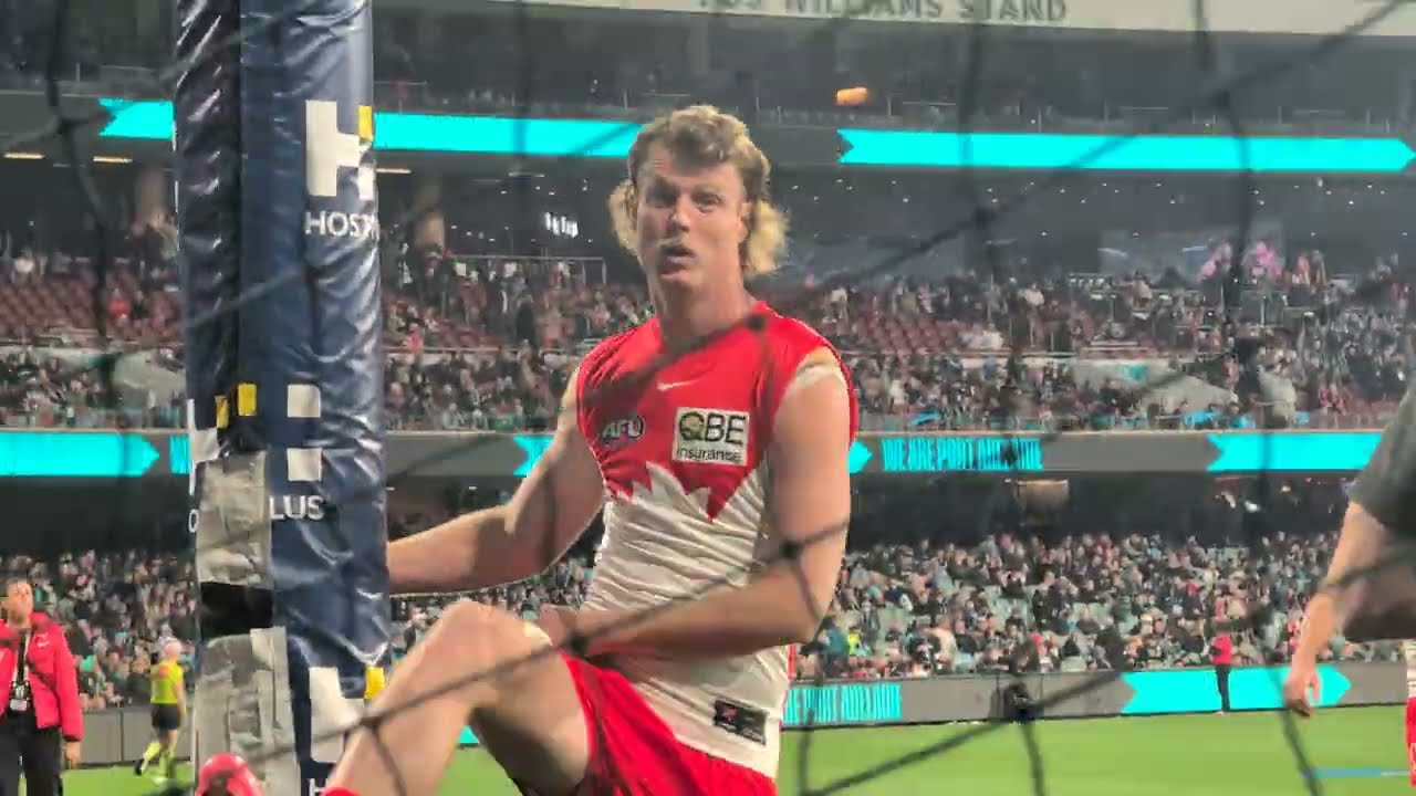 Sydney Swans enter Adelaide Oval for&nbsp; Round 14 2026 || 13th June || Swans V Power