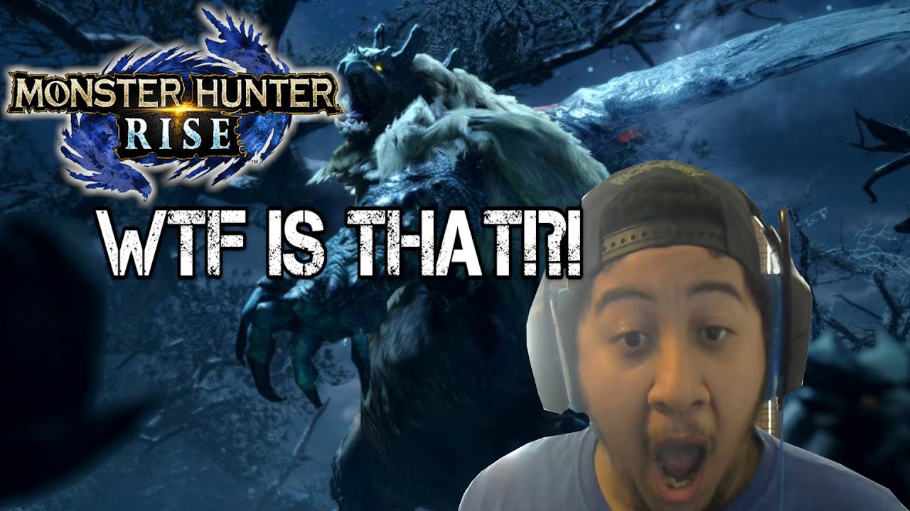 New Bear Monster!! | Monster Hunter Rise Wyvern Riding Trailer Reaction