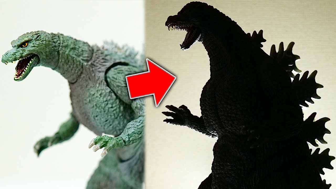 ゴジラジュニアが成長した姿？【ゴジラvsデストロイア】1995 東宝30cm バーニングゴジラ