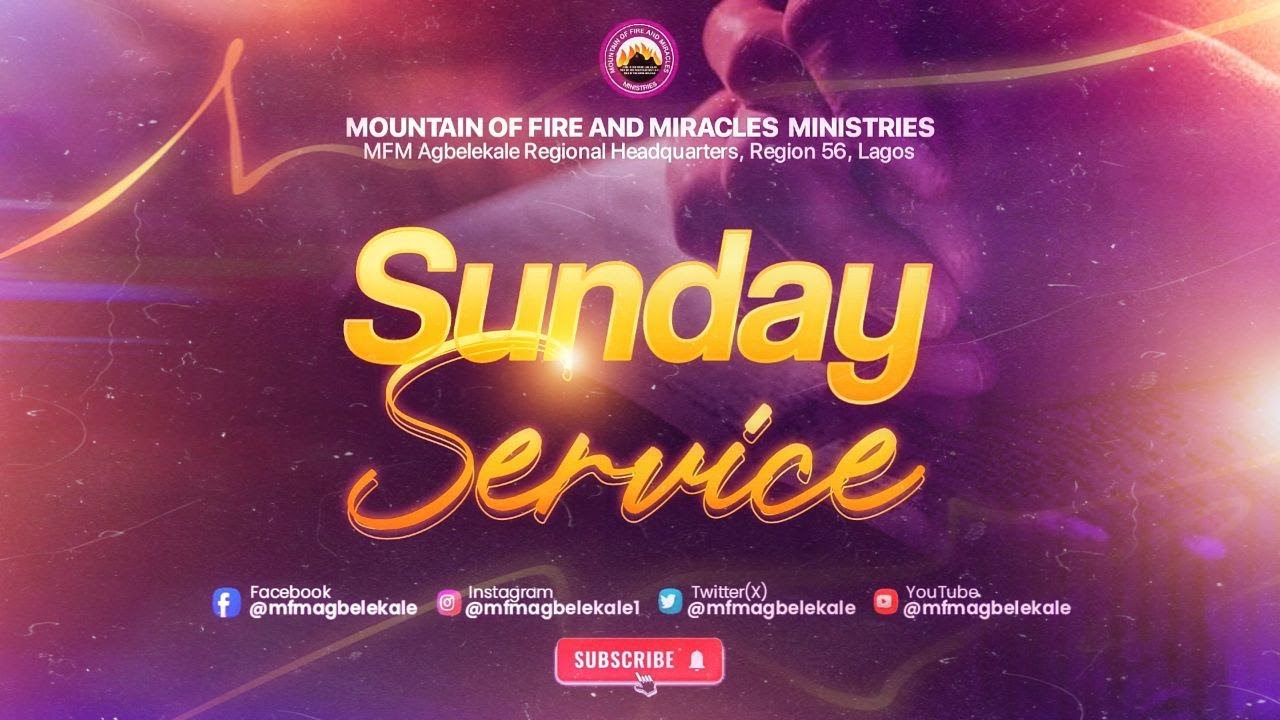 SUNDAY SERVICE - (PRAYER SESSION)