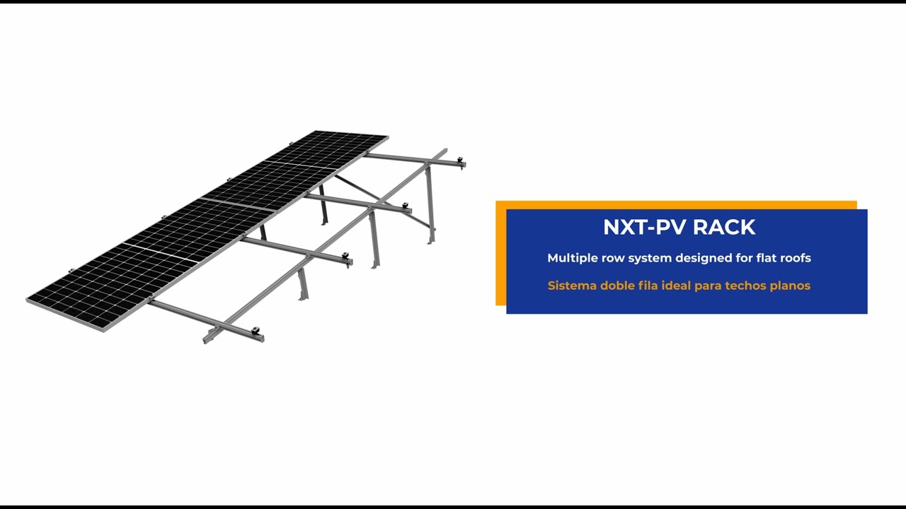 Sistema Doble Fila -Aluminext Solar Racking