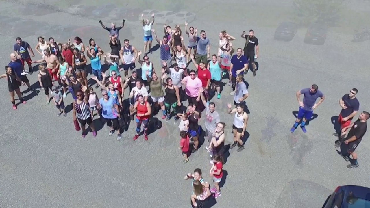 DJI Drone coverage of CrossFit event.